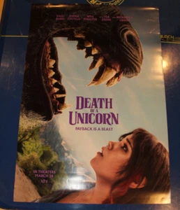 Póster original de la película Death of a Unicorn 2025 27" x 40" - Imagen 1 de 2