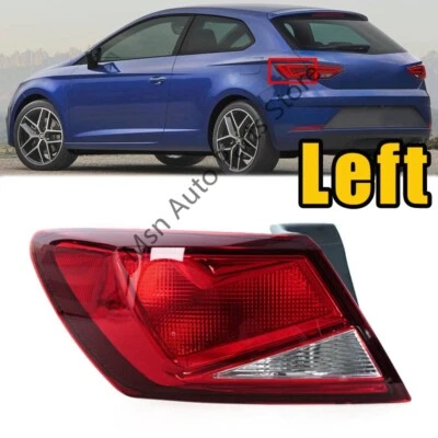 Luz trasera exterior izquierda versión halógena sin bombilla para Seat León 2013-2020 Foto 1 de 4