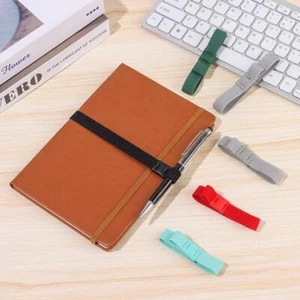 Supplies Notebook Core Rope For A5/A6 Elastic Band Pen Holder Pen Holder Clip - Picture 1 of 14