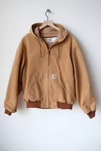 HECHO EN EE. UU. Años 90 Carhartt JR106 Forrado Térmico Activo Jac Capucha Pato Ropa de Trabajo Capucha - Imagen 1 de 5