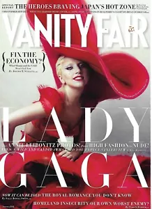 Vanity Fair Magazine Lady Gaga Queen Elizabeth and Prince Phillip Michael Ovitz - Picture 1 of 7