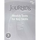 Houghton Mifflin Harcourt Journeys: Common Core Weekly Assessments Grade 3: New
