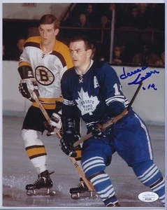 Autographed Dave Keon Maple Leafs Photo Bobby Orr JSA - Picture 1 of 2