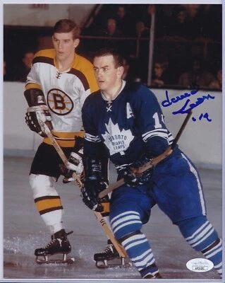 Autographed Dave Keon Maple Leafs Photo Bobby Orr JSA - Image 1 of 2