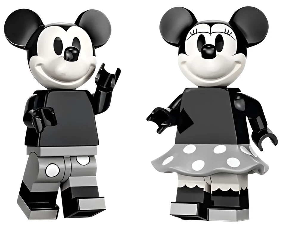 LEGO Vintage Mickey & Minnie Minifigures 43230 Walt Disney Tribute Camera NEW - Image 1 of 1