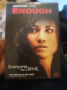 Enough (DVD, 2002, Widescreen/Full Screen) **DVD DISC AND ARTWORK ONLY** NO CASE - Bild 1 von 2