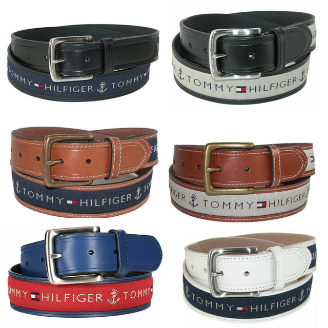 Tommy Hilfiger Men's Leather Belts for sale | eBay