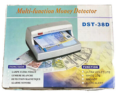 Money Detector Multi Function Spot Counterfeit Cash UV / White Light *SHIPS FAST • 11.48$