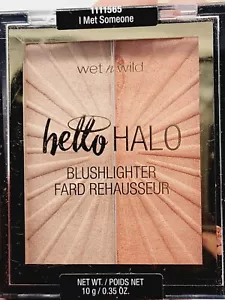 Wet N Wild MegaGlo Hello Halo Blush and Highlighter I Met Someone - Picture 1 of 3
