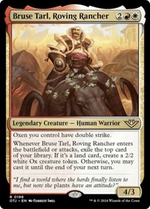 BRUSE TARL, ROVING RANCHER mtg NM-M Outlaws of Thunder Junction 1 Rare - Picture 1 of 1