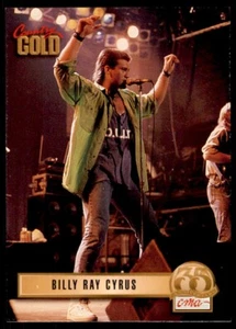 Carte à collectionner 1993 Sterling Celebrity GOLD #74 Billy Ray Cyrus musique country - Photo 1 sur 3