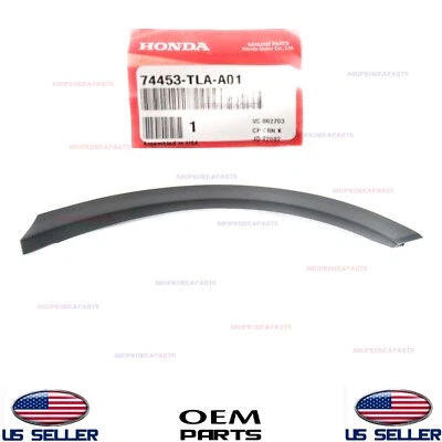 Moldura de rueda de guardabarros trasero genuino lado izquierdo del conductor ⭐OEM⭐ Honda CR-V 2017-2022 Foto 1 de 2