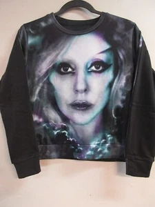 LADY GAGA OFFICIAL MERCH BAND CONCERT MUSIC SUBLIMATED LS SWEATSHIRT LARGE - Picture 1 of 5