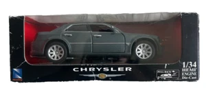 New Ray 1/34 Diecast City Cruiser 2004 Chrysler 300C Gray W/ Pull Back Action - Picture 1 of 5
