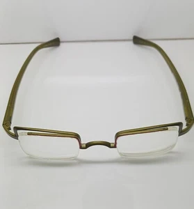 Alain Mikli Eyeglasses A0503-08 Green Half Rim Frame France 40[]26 135 Handmade - Picture 1 of 8