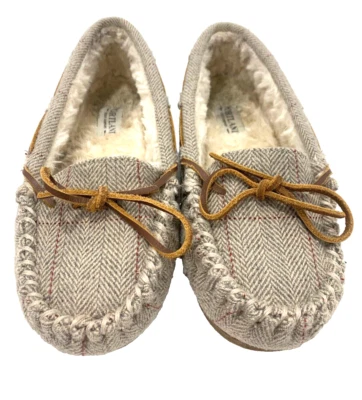 Portland Boot Co. Zapatillas a Cuadros Pata de Gallo Cuero Encaje Mujer’s 7 ¡AHORRA!! Foto 1 de 4