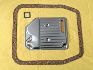 FORD AOD TRANSMISSION FILTER KIT - SHALLOW, 2WD FILTER W/ CORK GASKET 1980 -1993 - Picture 1 of 4