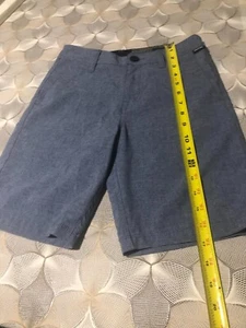 Volcom Youth Shorts Boys Size 26 Blue - Picture 1 of 4