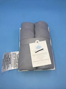 Cloud Island Gray Foggy Day Muslin Changing Pad Liners - Set of 2 - new F2023 - Picture 1 of 3