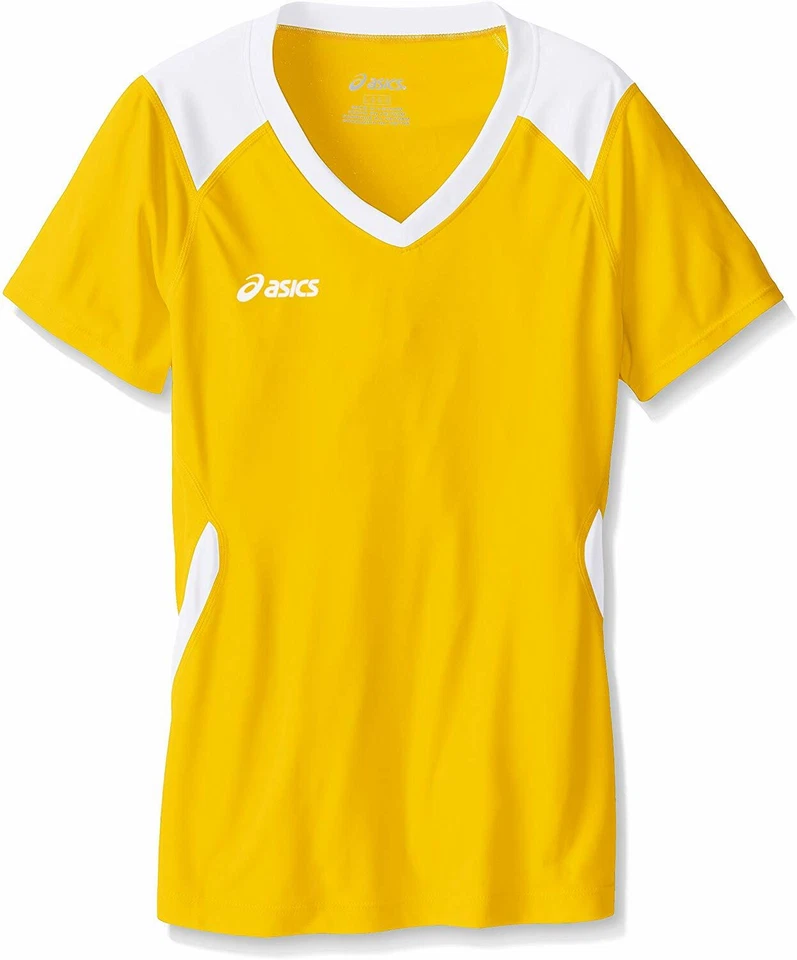 Conjunto Jersey ASICS Kids Jr., Dorado/Blanco, Grande Foto 1 de 1
