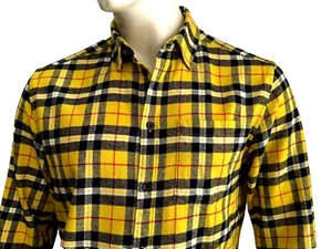 Urban Outfitters kariertes Baumwollflanellhemd Größe Medium UVP $ 60 - Bild 1 von 5