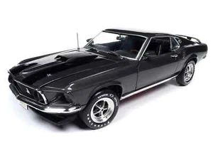 Auto World 1969 Ford Mustang John Wick 1:18 Scale Diecast - Picture 1 of 12