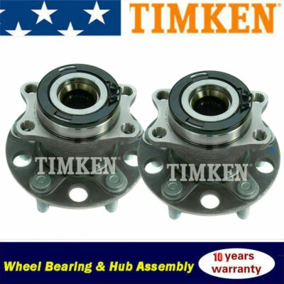 Par de bujes de cojinete de rueda trasero Timken AWD para Jeep Compass Patriot Dodge Caliber Foto 1 de 4