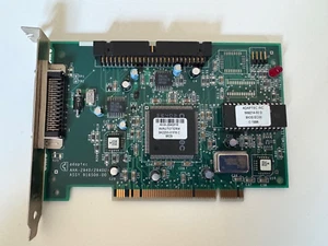 Adaptec 2940 AHA-2940 PCI vintage SCSI adapter card for MS-DOS / Windows 95 98 - Photo 1/5