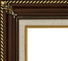 3.25 walnut brown Wood Antique Classic Picture Frame art gallery 296W 16x20
