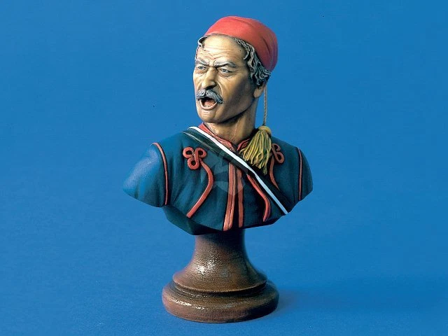 Verlinden 200mm (1/9) Union Soldier Bust Collis' Zouaves 114th PA Civil War 1433 - Image 1 of 1