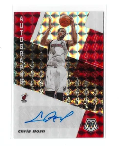 2019-20 Panini Mosaic Autographs Mosaic Silver Prizm #AM-CBS Chris Bosh (HEAT) - Picture 1 of 2