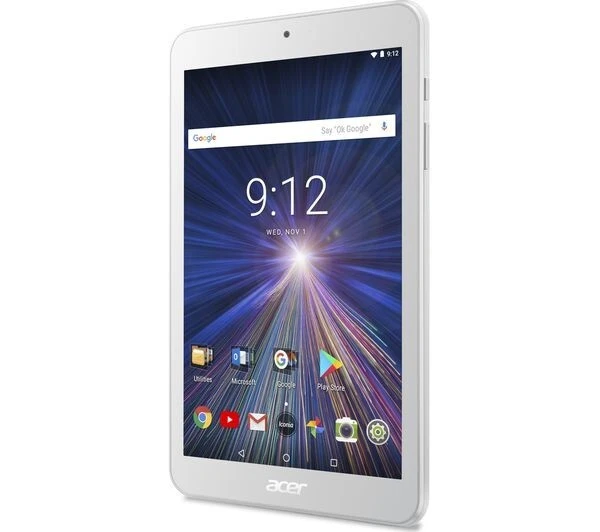 ACER Iconia One B1-870 8" Tablet - 16 GB, White - Grade C - Image 1 of 1