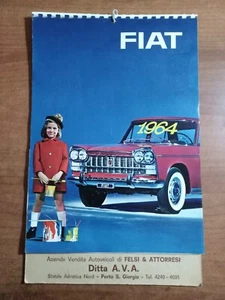 Calendario FIAT 1964 Ditta A.V.A. di Felsi & Attorresi - Porto S. Giorgio - Photo 1 sur 6