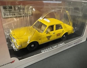 Dodge Diplomat Police Package Yellow Cab Taxi 1/43 First Response HTF ! - Picture 1 of 6