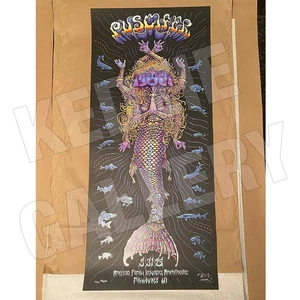 Póster Puscifer 2025 5/31 Milwaukee WI EMEK AE Perla Brillo Firmado Garabateado X/100 - Imagen 1 de 6