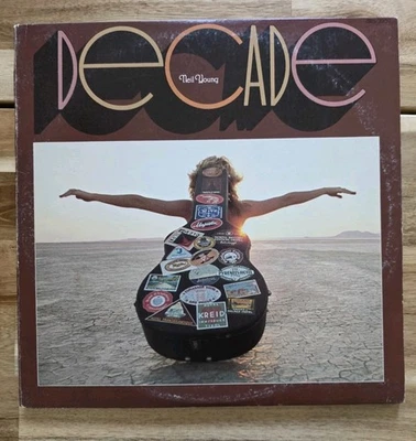 Neil Young 🥇 Decade 1977 Reprise Records Triple Lp LA Press NM Vinyl Folk Rock - Image 1 of 4