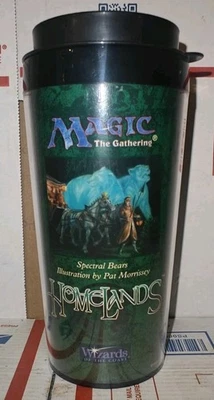 MTG Magic the Gathering Homelands Tumbler Cup Baron Sengir  *RARE* 1996 Vintage - Image 1 of 4