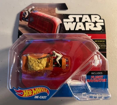 Star Wars REY'S SPEEDER Hot Wheels Die Cast 1:64 Nuevo en Tarjeta 2015 Foto 1 de 4