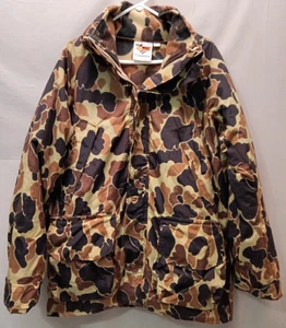 Men's Vintage Columbia Duck Camouflage Radial Sleeve Hunting Jacket M (C813) - Picture 1 of 24