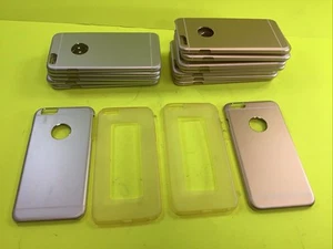 Lot of 14x iPhone 6 Plus/6s Plus Aluminum Rubber Cases - Picture 1 of 4
