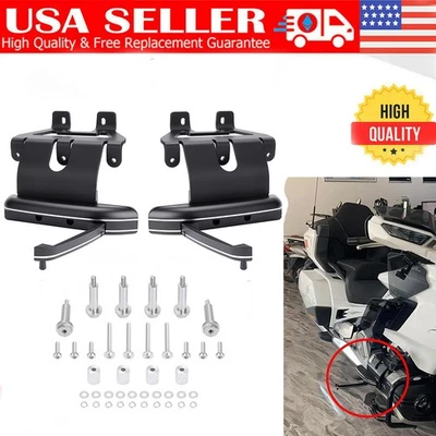 Protector de pedal de pie de clavijas de carretera para motor ajustable para Honda Gold Wing GL1800 F6B 21-25 Foto 1 de 4