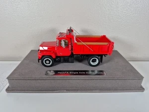 1/50 Fire Replicas Mack R Single Axle Dump Truck Redish Orange Fr104-1 - Picture 1 of 9