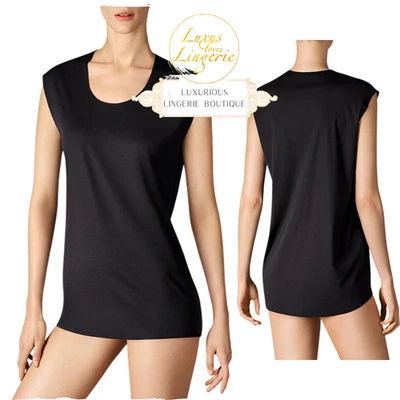 Pure Plus Top by Wolford S Small Black Loose Shirt with Flat Edges - Image 1 of 3