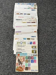 Job Lot of 48 UK GB First Day Covers & Covers FDC's 1971 - 1980 Lot #K43 - Picture 1 of 9