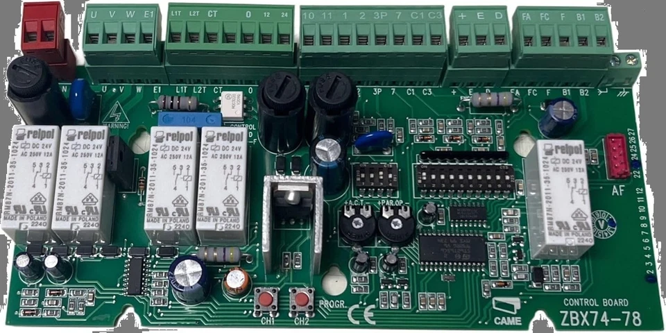 CAME ZBX74 - 78 Ricambio scheda motore scorrevole 230V ( 3199ZBX74 originale)