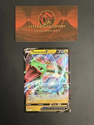 Rayquaza V - 100/159 - Zenit Regale CRZ - ITALIANO 🇮🇹 - NEAR MINT - Immagine 1 di 2