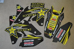 ROCKSTAR FACTORY TEAM SUZUKI GRAPHICS RMZ250 2007 2008 2009 - Bild 1 von 1