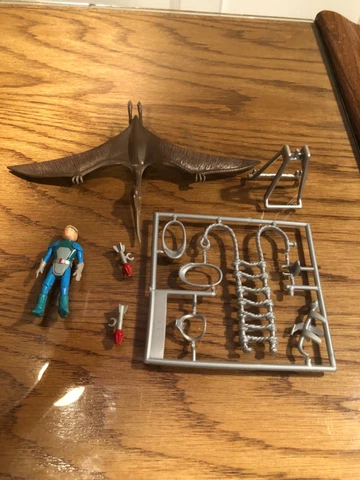 Dino Riders PTERODACTYL and LLAHD. COMPLETE. TYCO excellent shape Cover