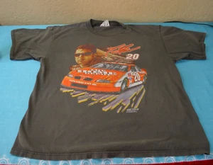 Vtg 1999 Nascar Tony Stewart The Home Depot Car #20 T-Shirt Size XL - Picture 1 of 16