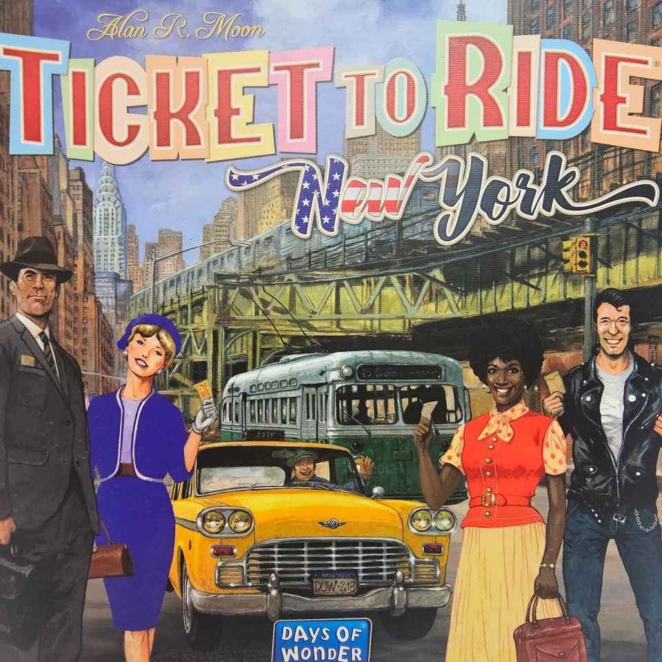 Tú eliges - Boleto para montar New York Family Juego de mesa Days Of Wonder Piezas Foto 1 de 1